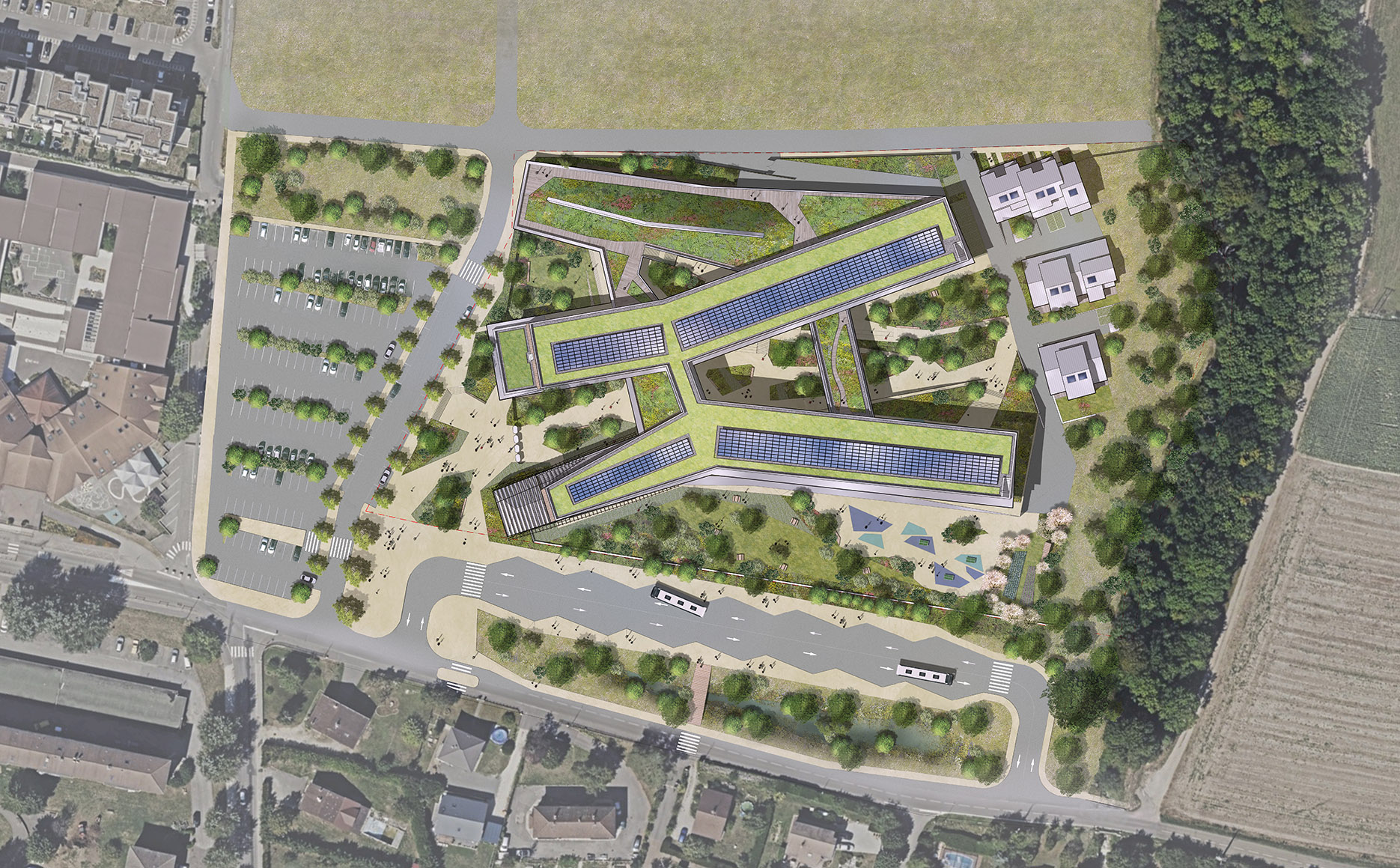 Construction d'un nouveau lycée à GEX